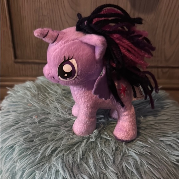 Purple Plush Unicorn Toy - Picture 4 of 4